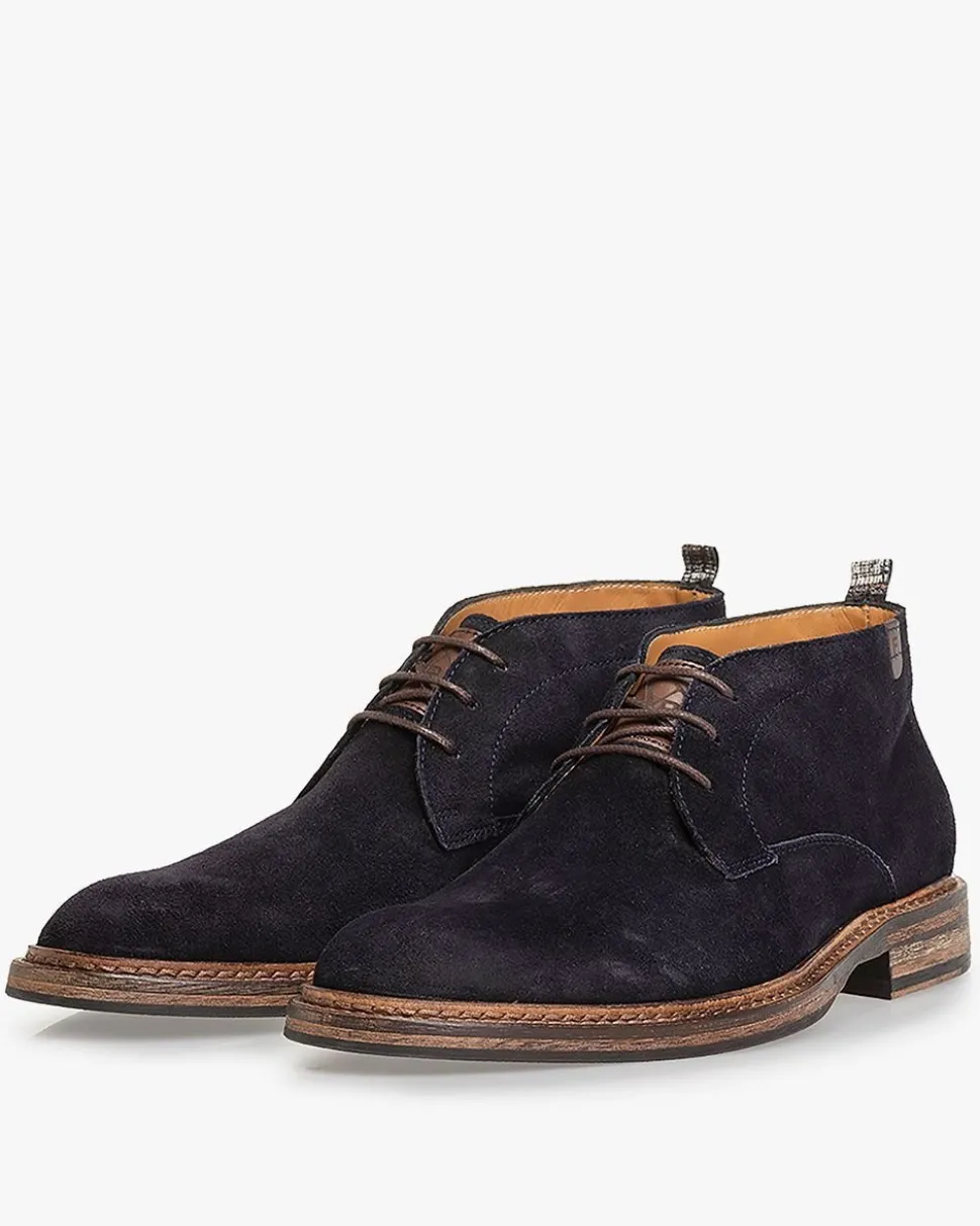 Stiefeletten>Floris van Bommel De Moker 01.02 Dunkelblau