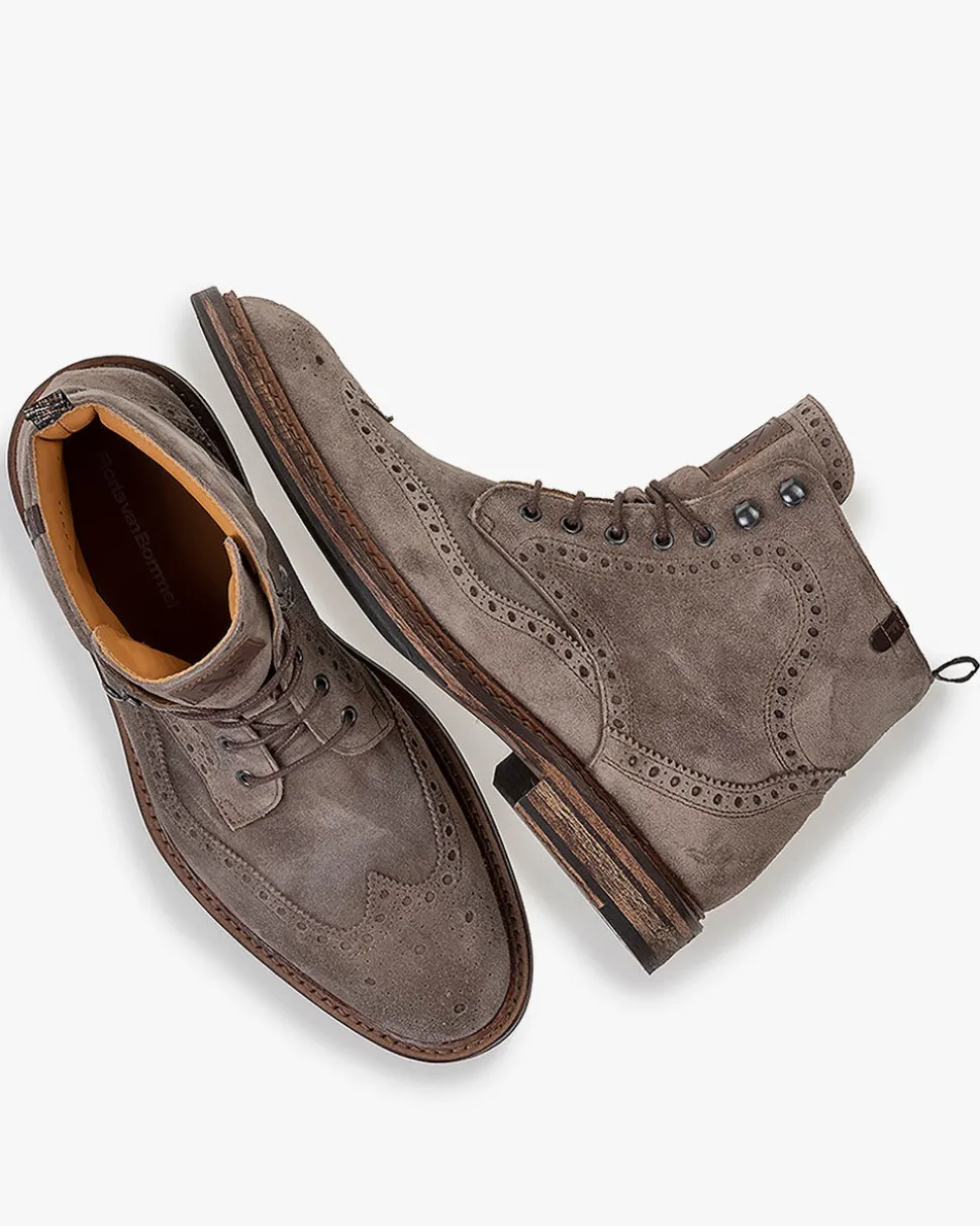 Weekend | Stiefeletten>Floris van Bommel De Moker 04.02 Taupe