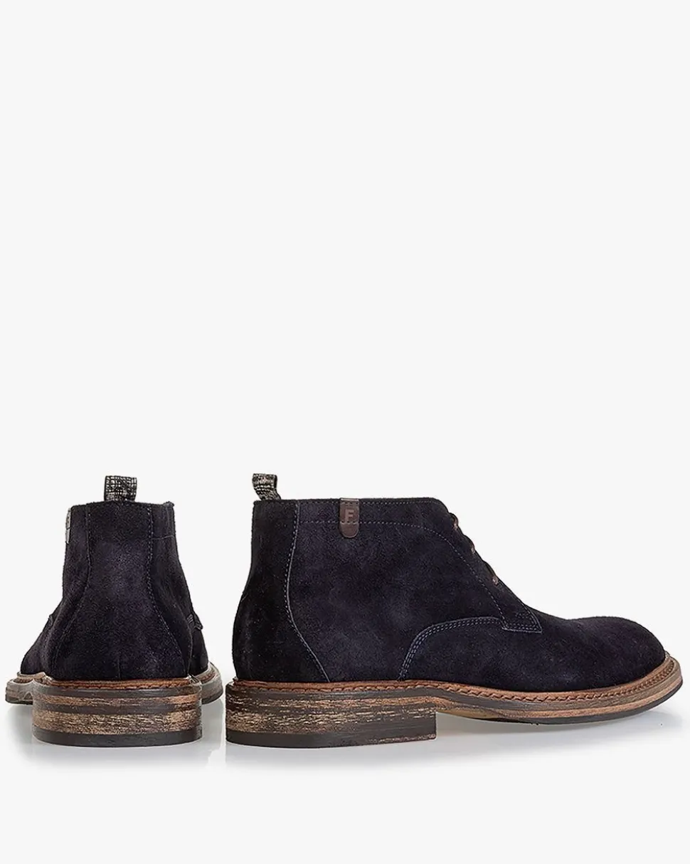 Stiefeletten>Floris van Bommel De Moker 01.02 Dunkelblau