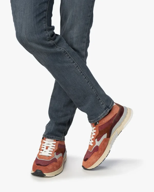 Extravagant | Sneaker>Floris van Bommel De Runner 02.14 Rot