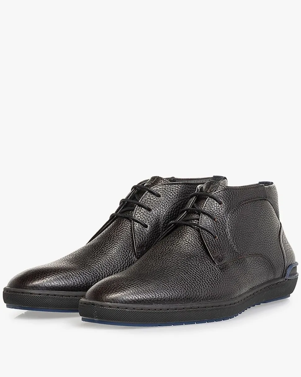 Schnürer | Stiefeletten>Floris van Bommel De Scooper 02.15 Schwarz