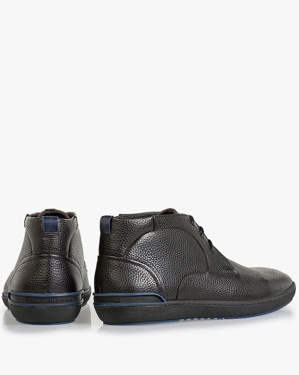 Schnürer | Stiefeletten>Floris van Bommel De Scooper 02.15 Schwarz