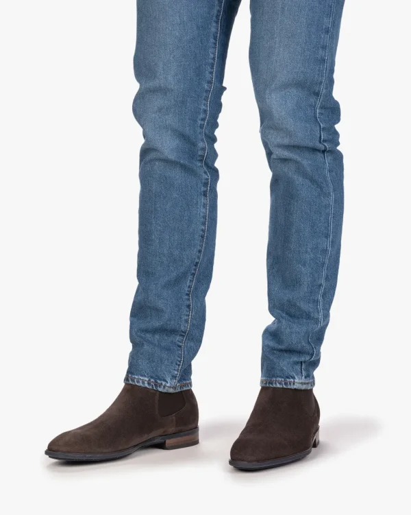 Chelsea Boots>Floris van Bommel De Slimmer 01.02 Dunkelbraun