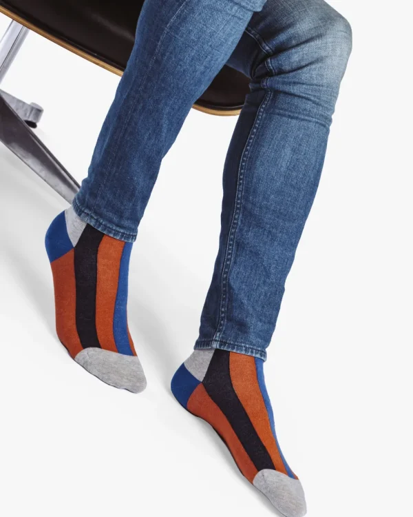 Socken>Floris van Bommel De Sokker 03.03 Orange