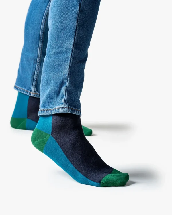 Socken>Floris van Bommel De Sokker 02.02 Dunkelblau