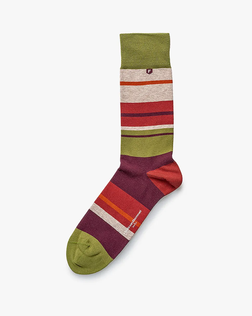 Socken>Floris van Bommel De Sokker 07.02 Multi-colour / Grün