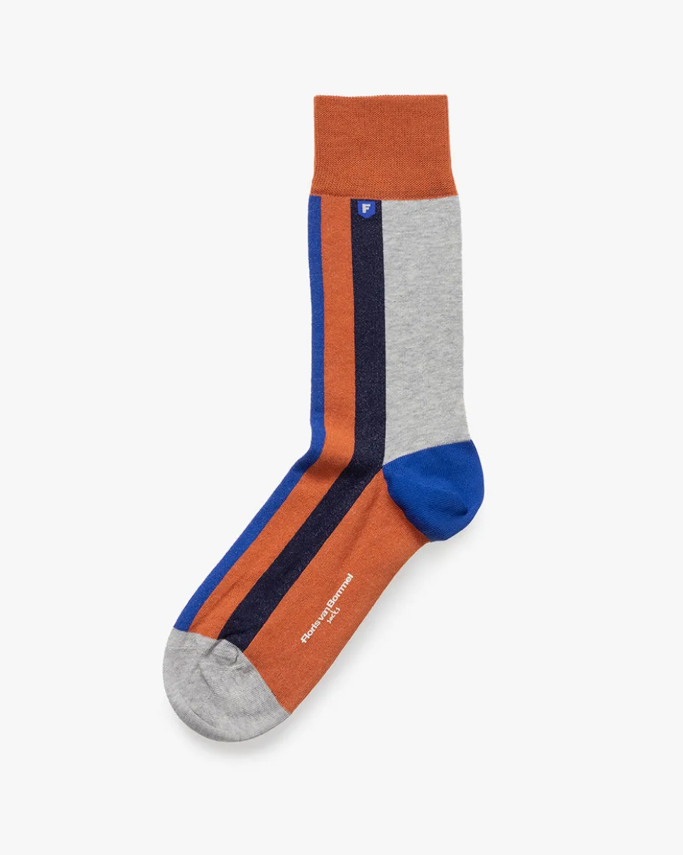 Socken>Floris van Bommel De Sokker 03.03 Orange