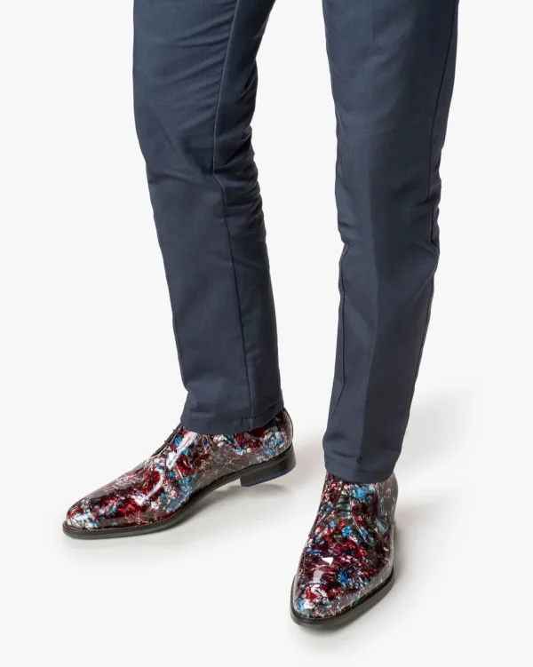 Schnürer | Extravagant>Floris van Bommel De Stapper 51.00 Blau
