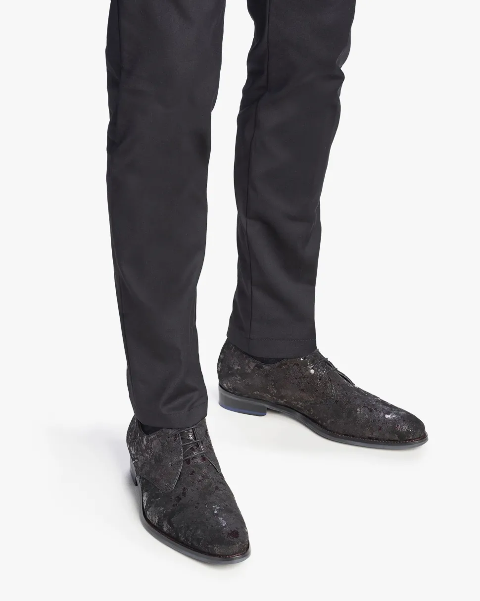 Extravagant | Schnürer>Floris van Bommel De Stapper 20.20 Bordeauxrot