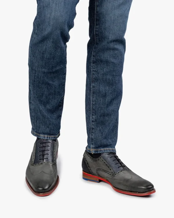 Hochzeit | Business Schuhe>Floris van Bommel De Stapper 03.01 Grau
