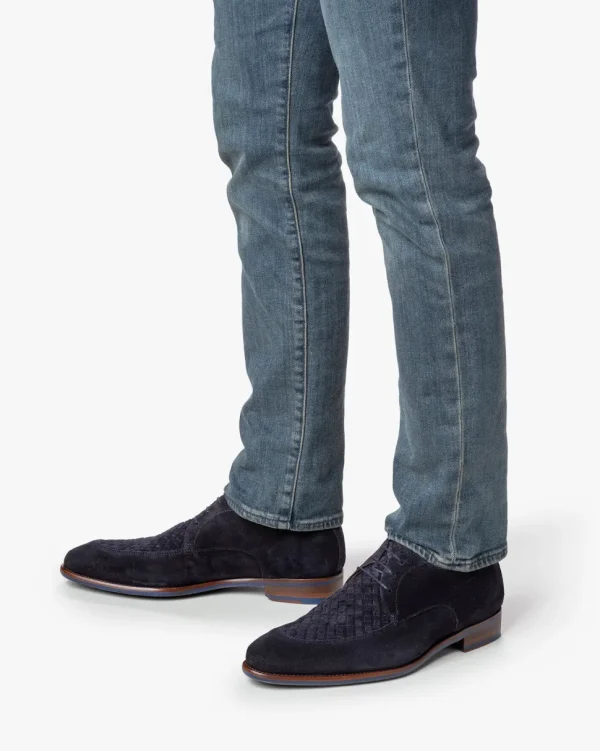 Schick im Büro | Business Schuhe>Floris van Bommel De Stapper 50.01 Dunkelblau