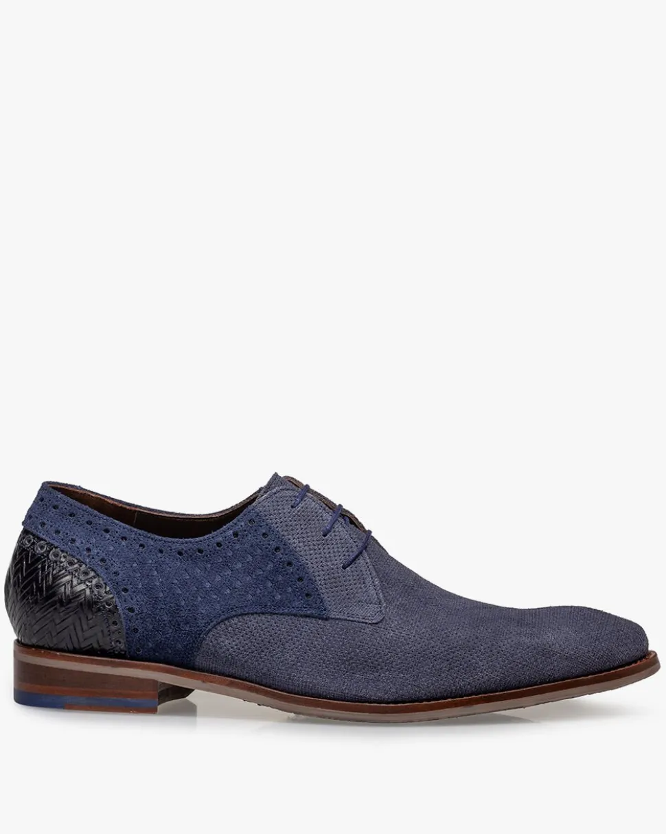 Schnürer>Floris van Bommel De Stapper 17.95 Blau