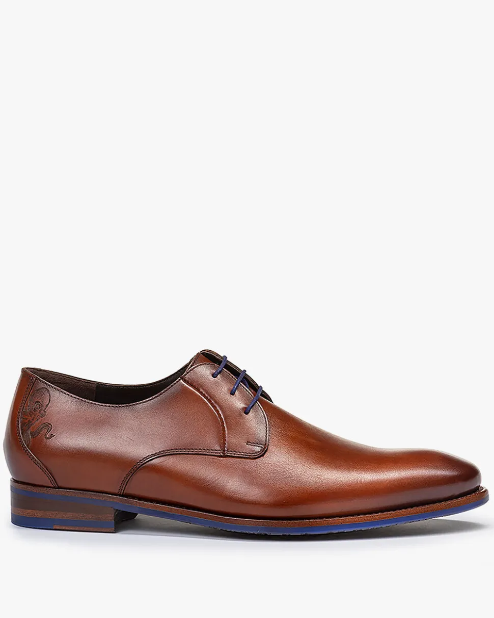 Hochzeit | Business Schuhe>Floris van Bommel De Stapper 44.00 Dunkelcognac
