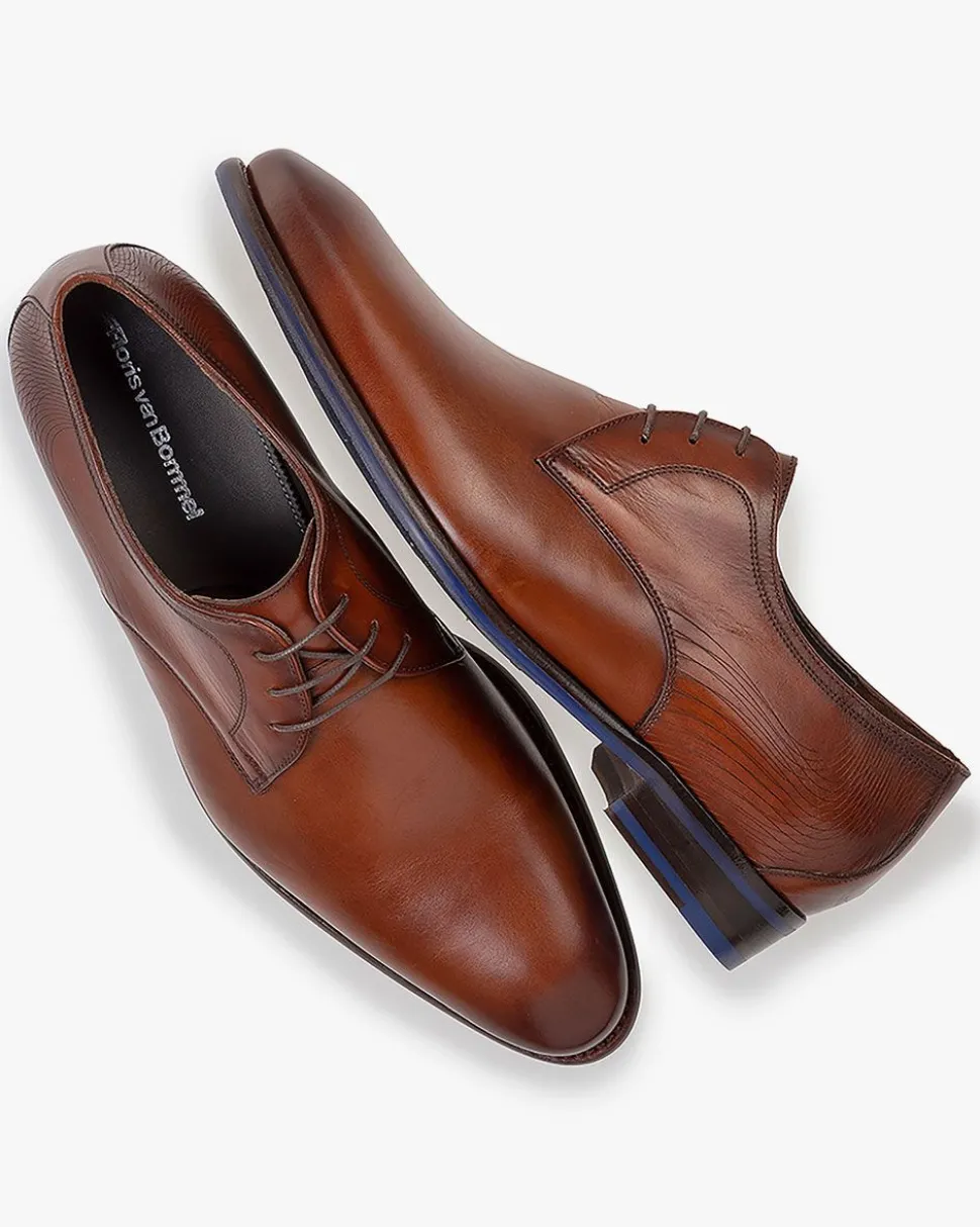 Hochzeit | Business Schuhe>Floris van Bommel De Stapper 43.00 Dunkelcognac