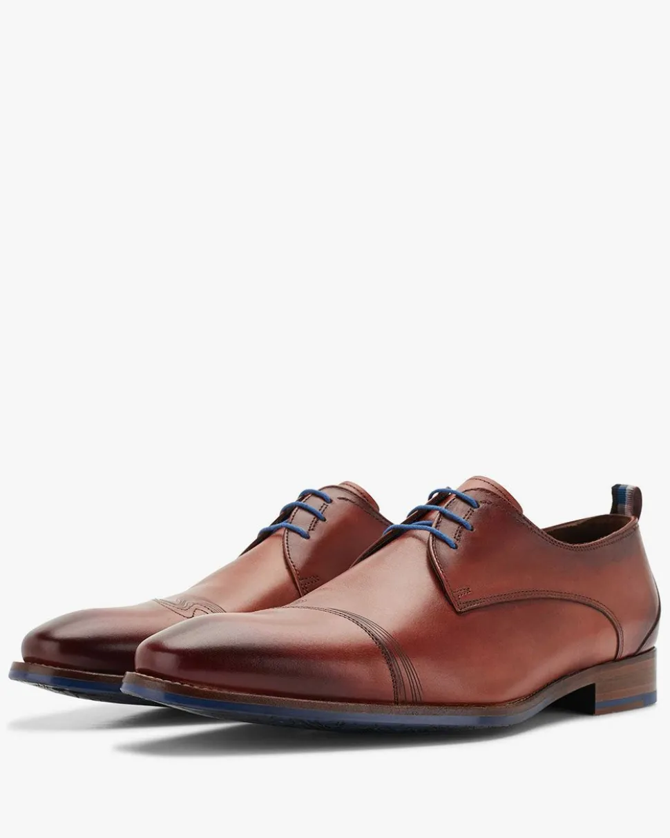 Schick im Büro | Business Schuhe>Floris van Bommel De Stapper 02.00 Cognac