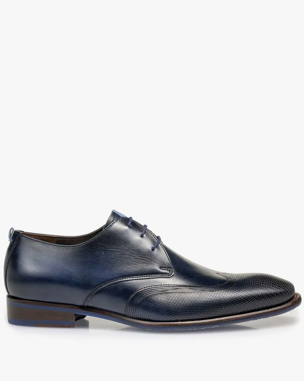 Business Schuhe | Schnürer>Floris van Bommel De Stapper 06.01 Dunkelblau