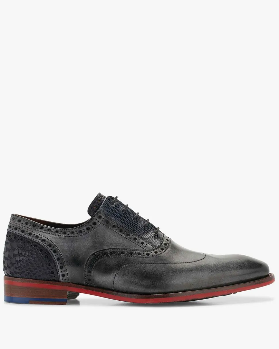 Hochzeit | Business Schuhe>Floris van Bommel De Stapper 03.01 Grau