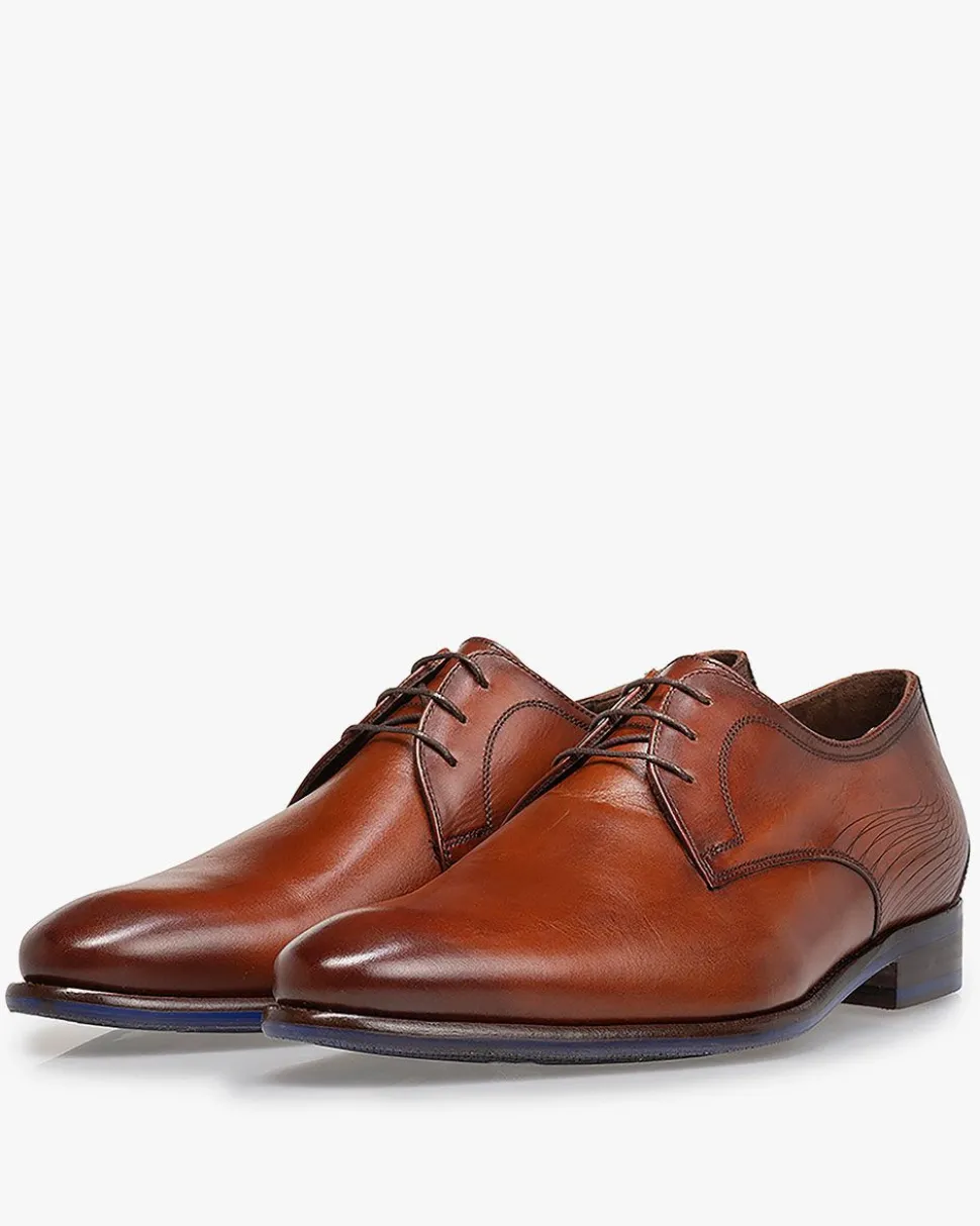 Hochzeit | Business Schuhe>Floris van Bommel De Stapper 43.00 Dunkelcognac