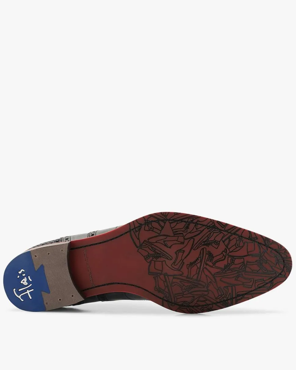 Hochzeit | Business Schuhe>Floris van Bommel De Stapper 03.01 Grau