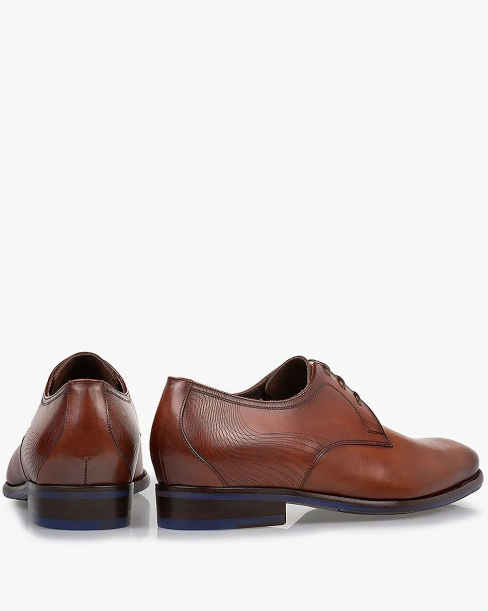 Hochzeit | Business Schuhe>Floris van Bommel De Stapper 43.00 Dunkelcognac