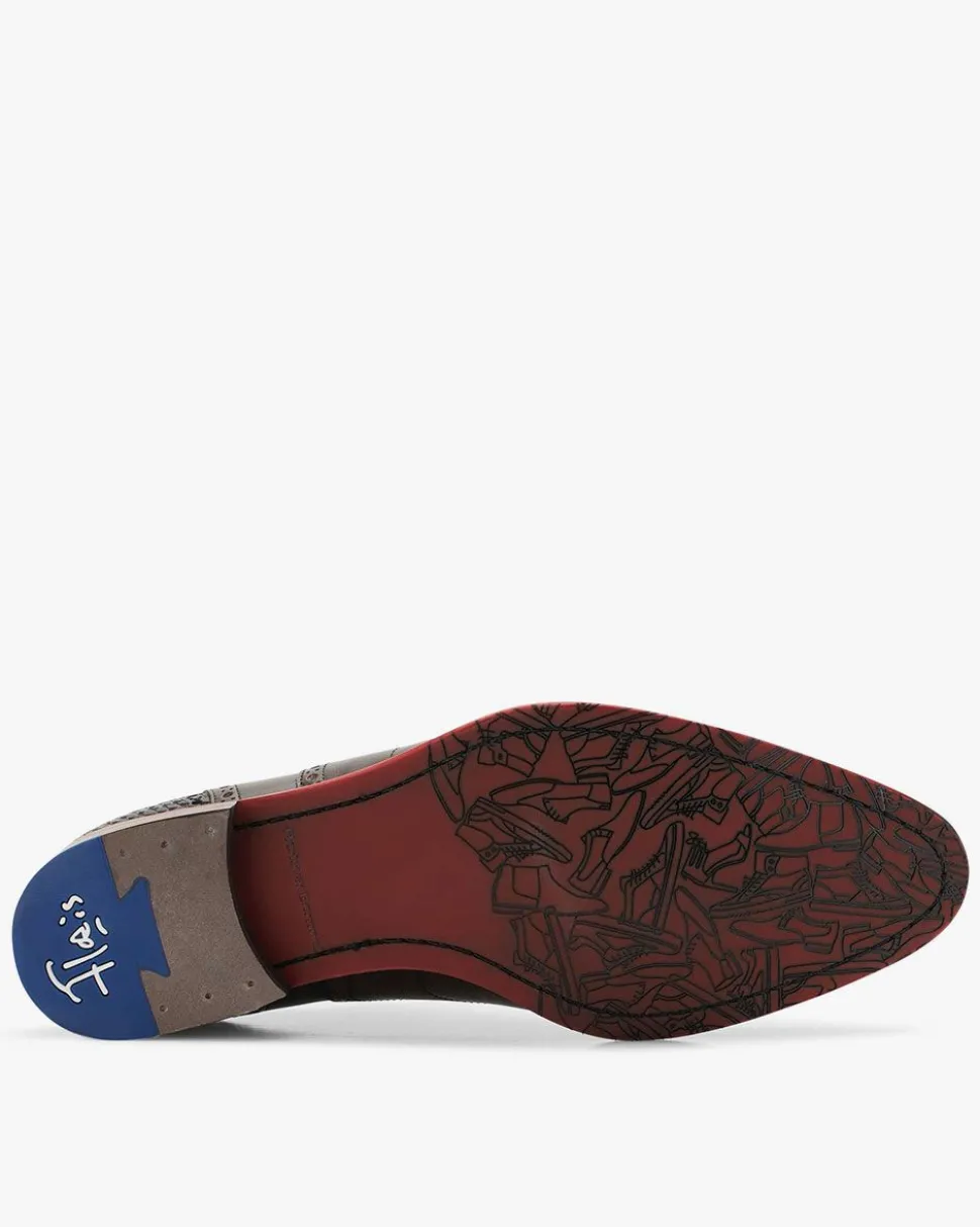 Schick im Büro | Business Schuhe>Floris van Bommel De Stapper 03.02 Dunkelbraun
