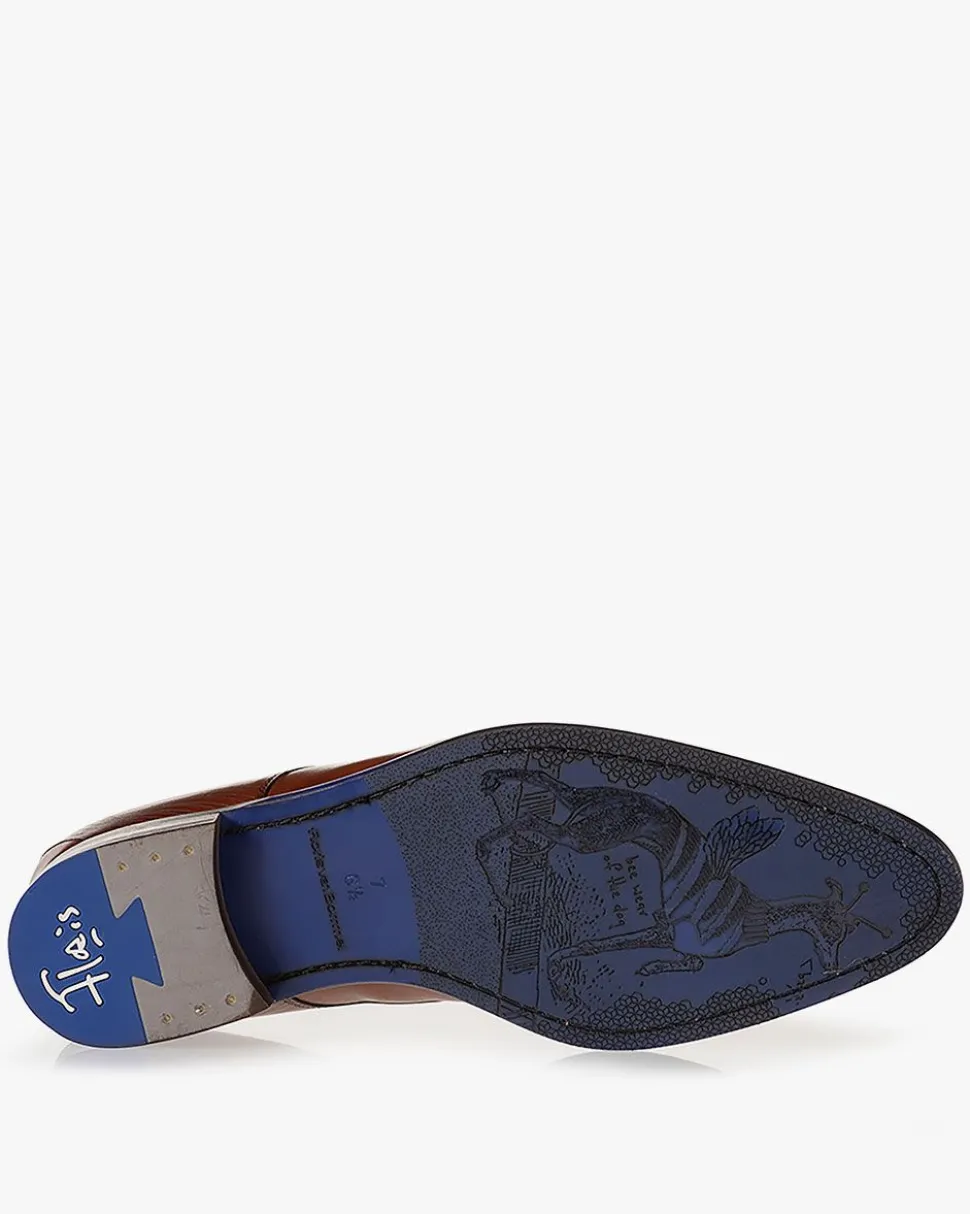 Hochzeit | Business Schuhe>Floris van Bommel De Stapper 43.00 Dunkelcognac