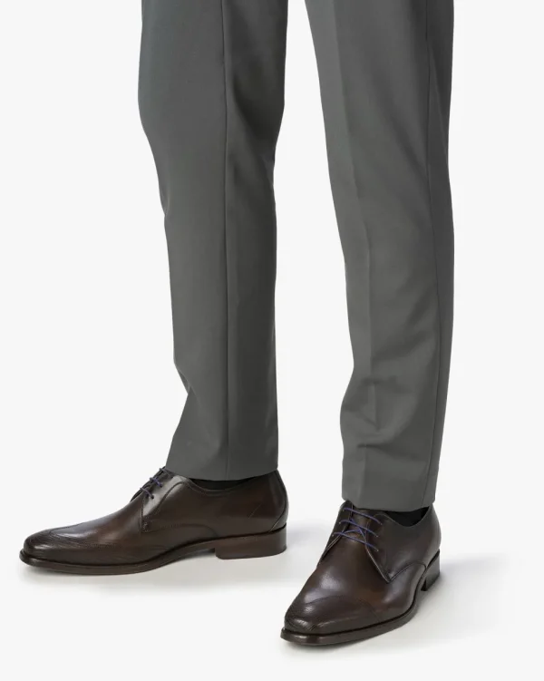 Schick im Büro | Business Schuhe>Floris van Bommel De Stijler 32.03 Dunkelbraun
