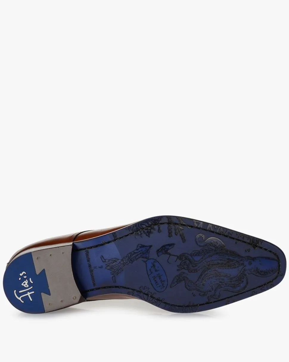 Business Schuhe | Schnürer>Floris van Bommel De Stijler 17.00 Dunkelcognac