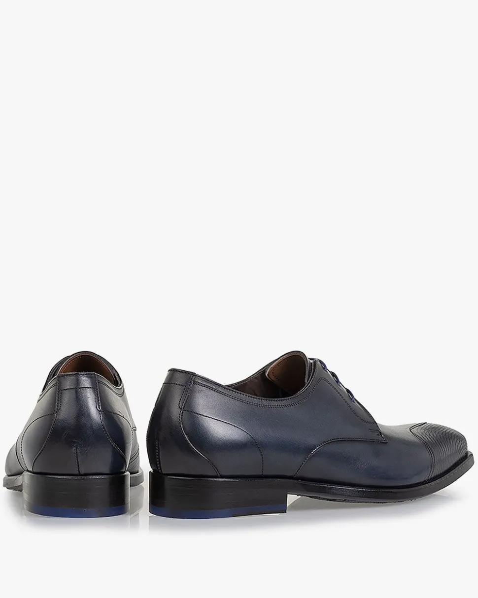 Schick im Büro | Business Schuhe>Floris van Bommel De Stijler 32.01 Dunkelblau