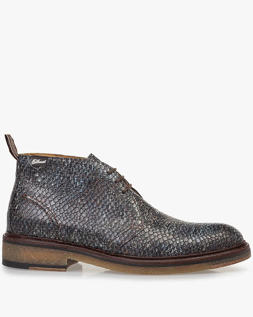 Extravagant | Stiefeletten>Floris van Bommel De Tanker 04.01 Braun