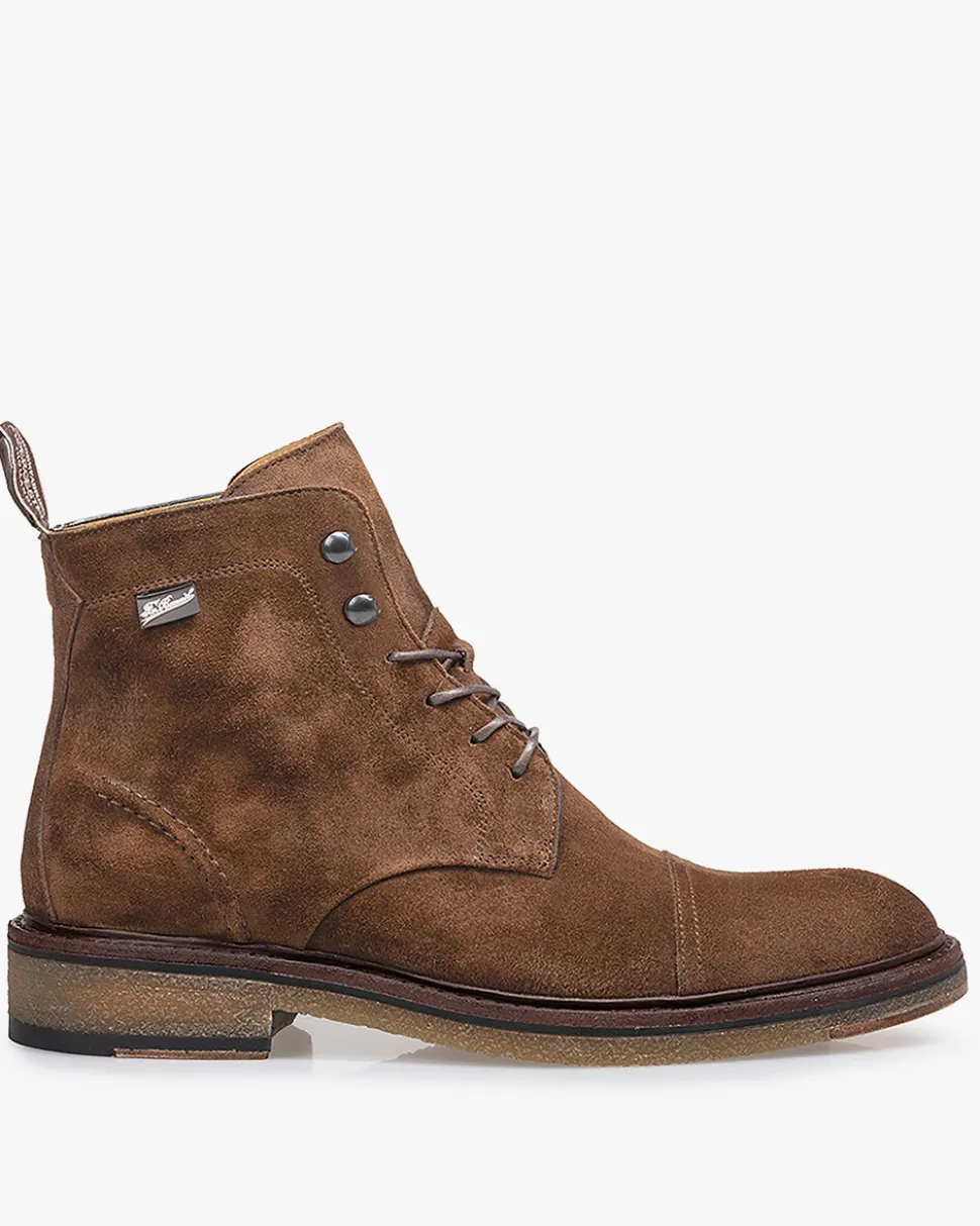 Hochwinter | Stiefeletten>Floris van Bommel De Tanker 05.01 Cognac