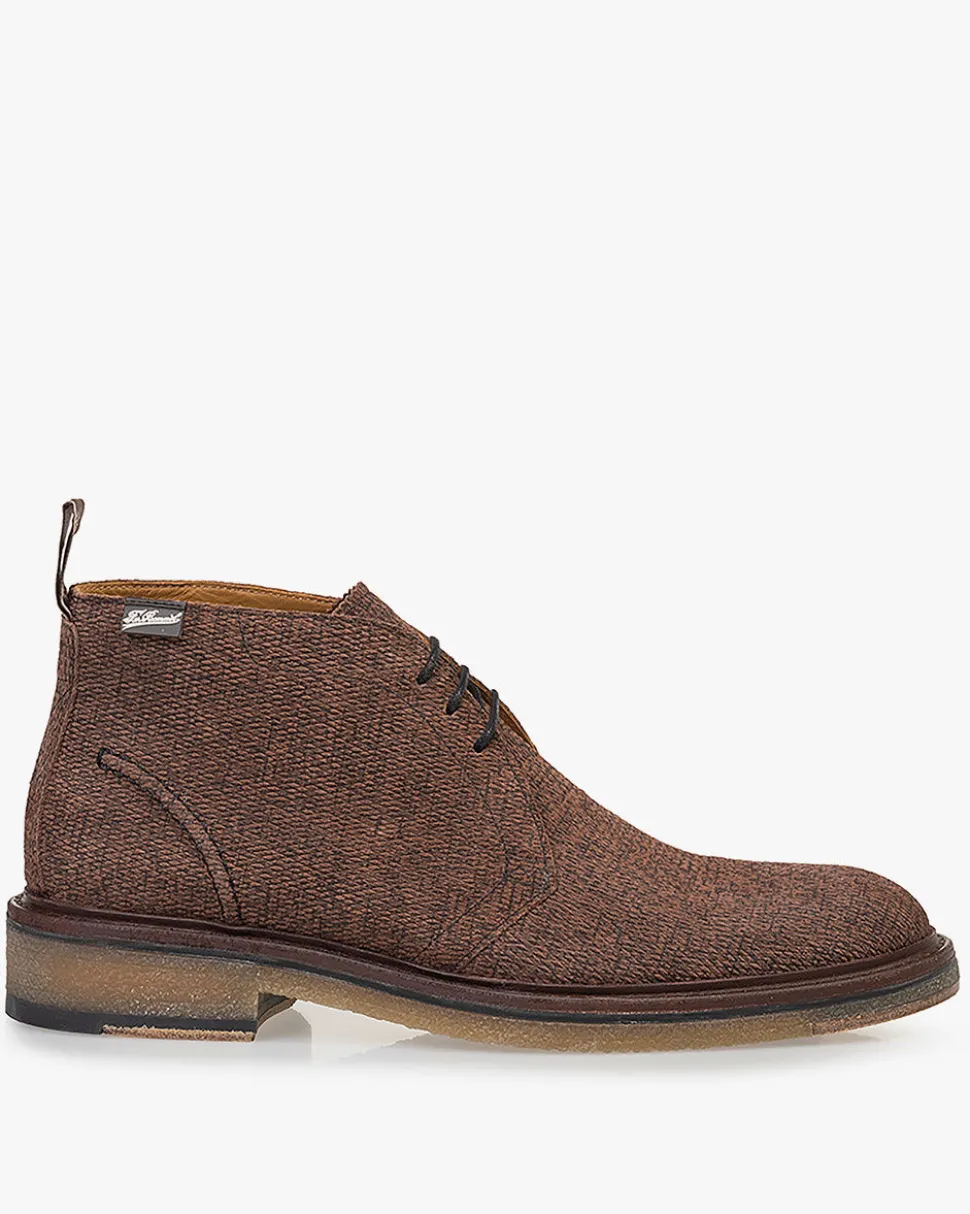 Weekend | Stiefeletten>Floris van Bommel De Tanker 04.05 Braun