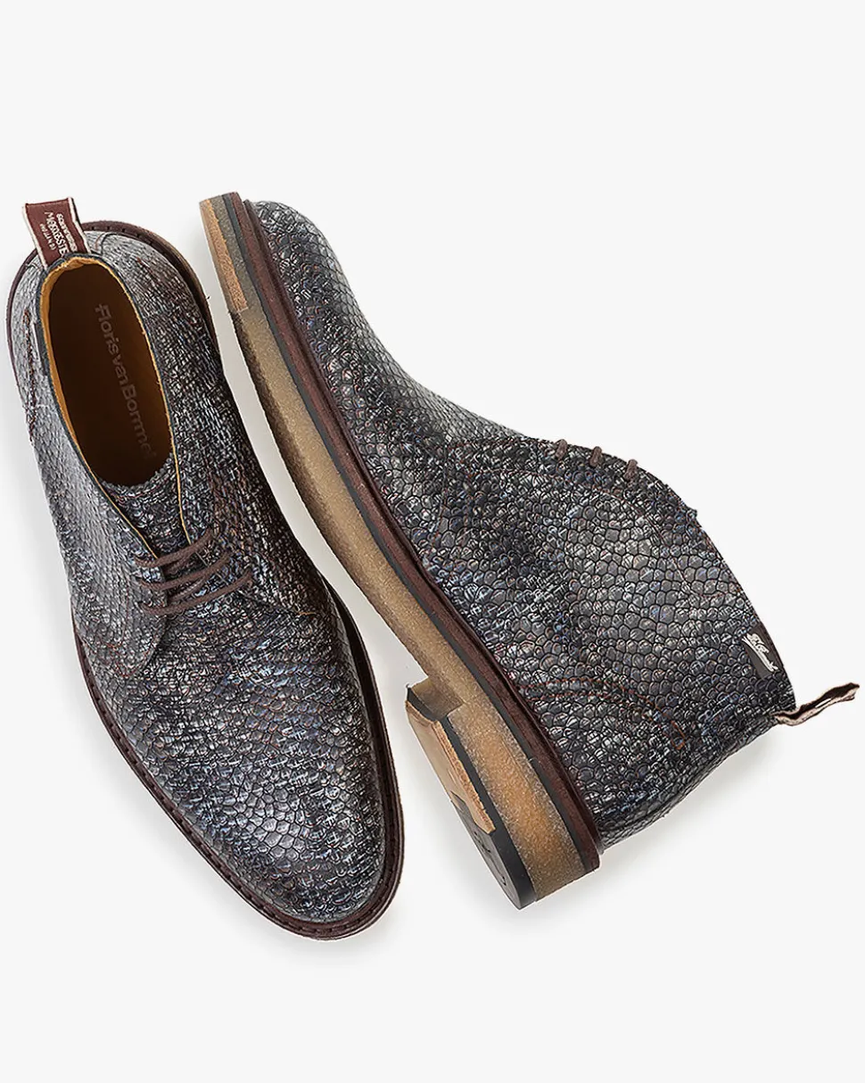 Extravagant | Stiefeletten>Floris van Bommel De Tanker 04.01 Braun