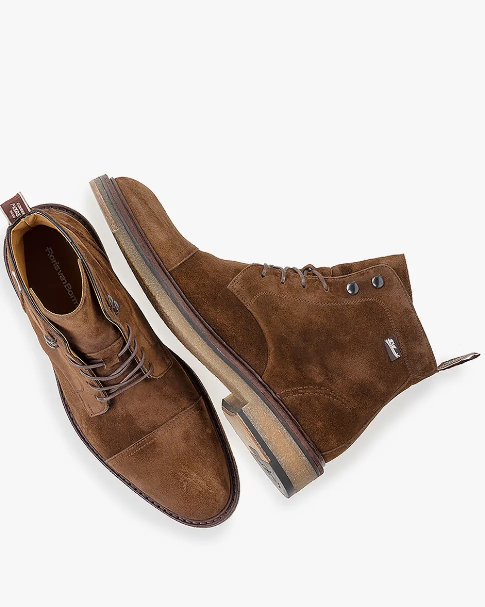 Hochwinter | Stiefeletten>Floris van Bommel De Tanker 05.01 Cognac