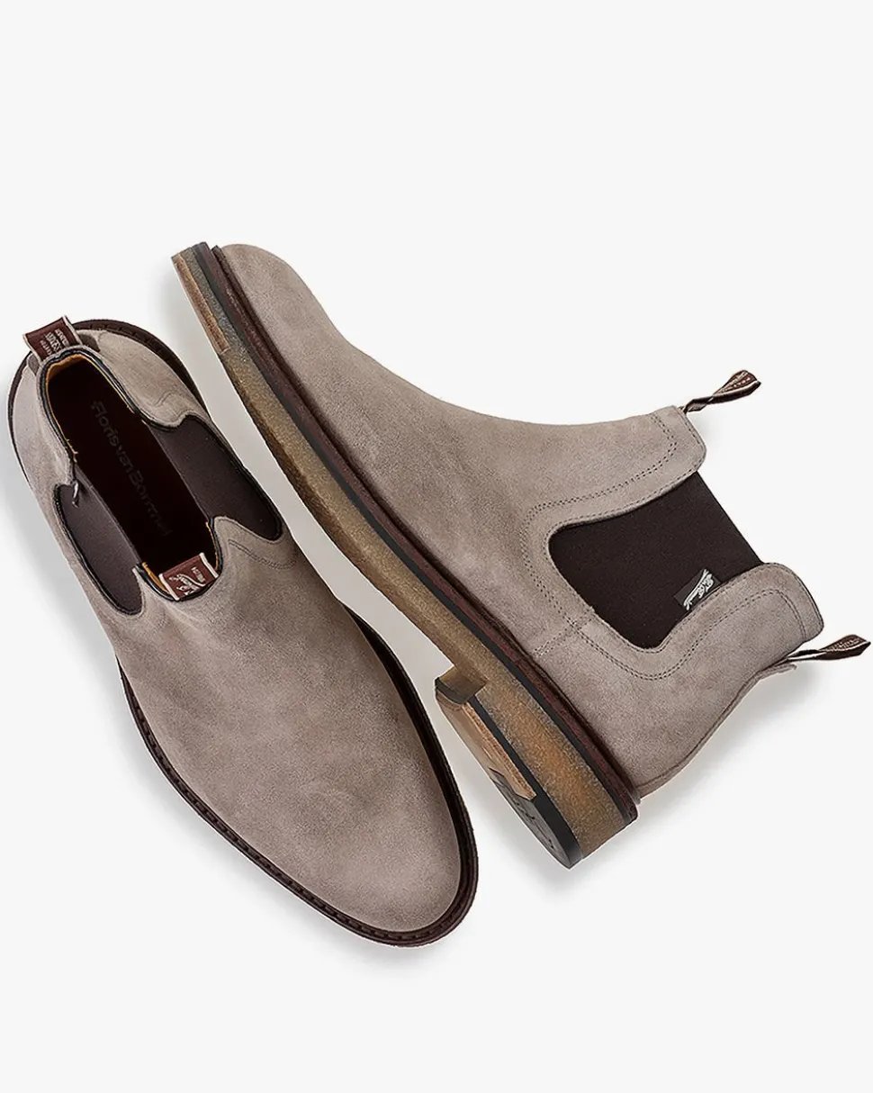 Chelsea Boots | Stiefeletten>Floris van Bommel De Tanker 03.07 Hellbraun