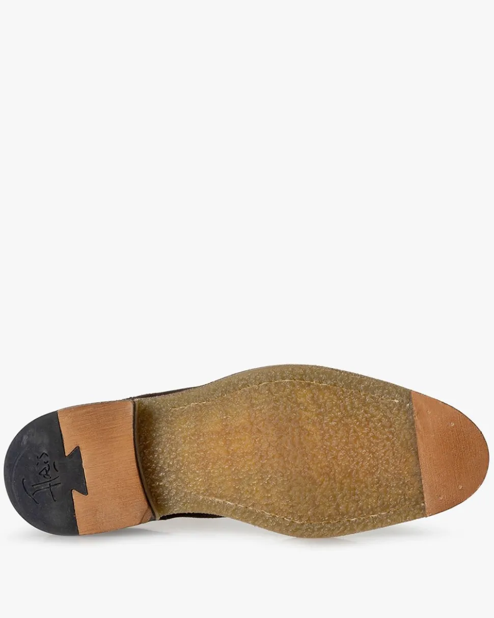 Chelsea Boots>Floris van Bommel De Tanker 03.03 Dunkelbraun