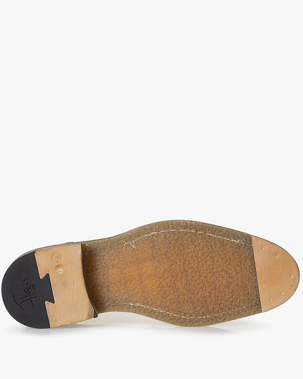 Casual im Büro | Stiefeletten>Floris van Bommel De Tanker 01.12 Hellbraun