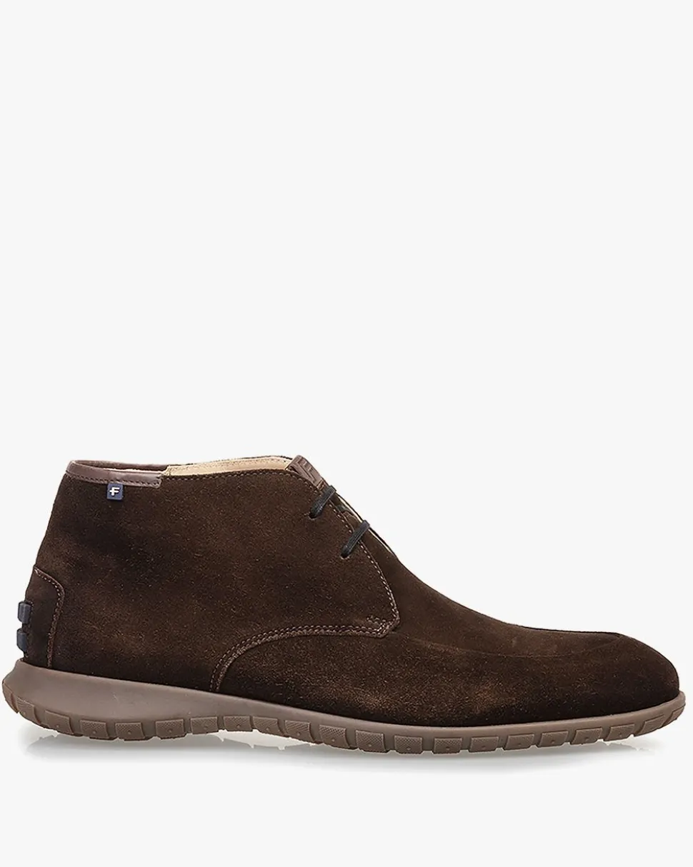 Schnürer | Stiefeletten>Floris van Bommel De Wolker 04.01 Dunkelbraun