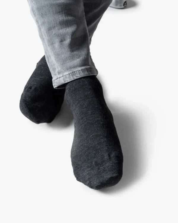 Socken>Floris van Bommel De Woller 01.03 Dunkelgrau
