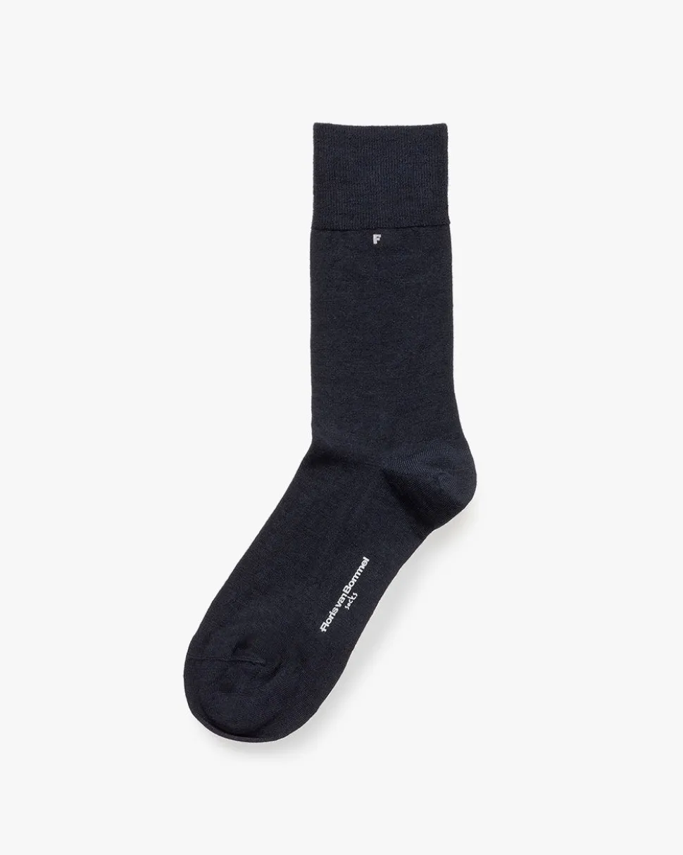 Socken>Floris van Bommel De Woller 01.04 Dunkelblau
