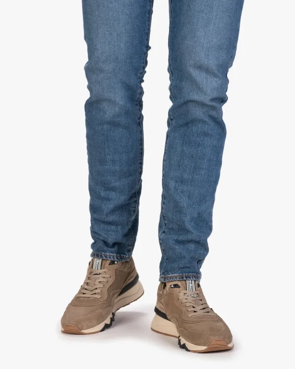Sneaker>Floris van Bommel De Zager 02.02 Hellbraun