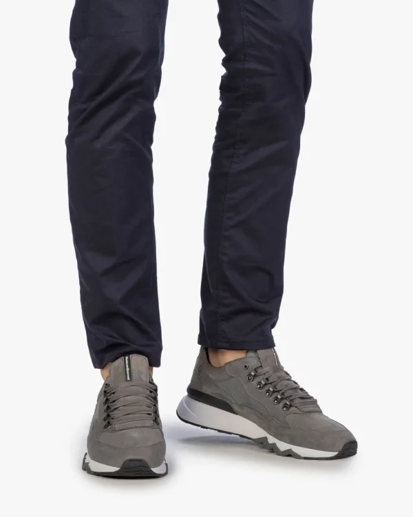 Sneaker>Floris van Bommel De Zager 01.01 Grau