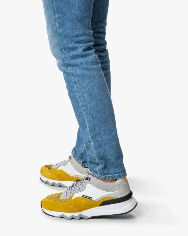 Sneaker>Floris van Bommel De Zager 02.50 Gelb