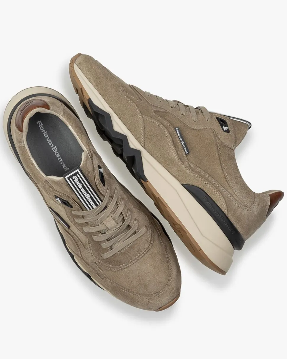 Sneaker>Floris van Bommel De Zager 02.02 Hellbraun