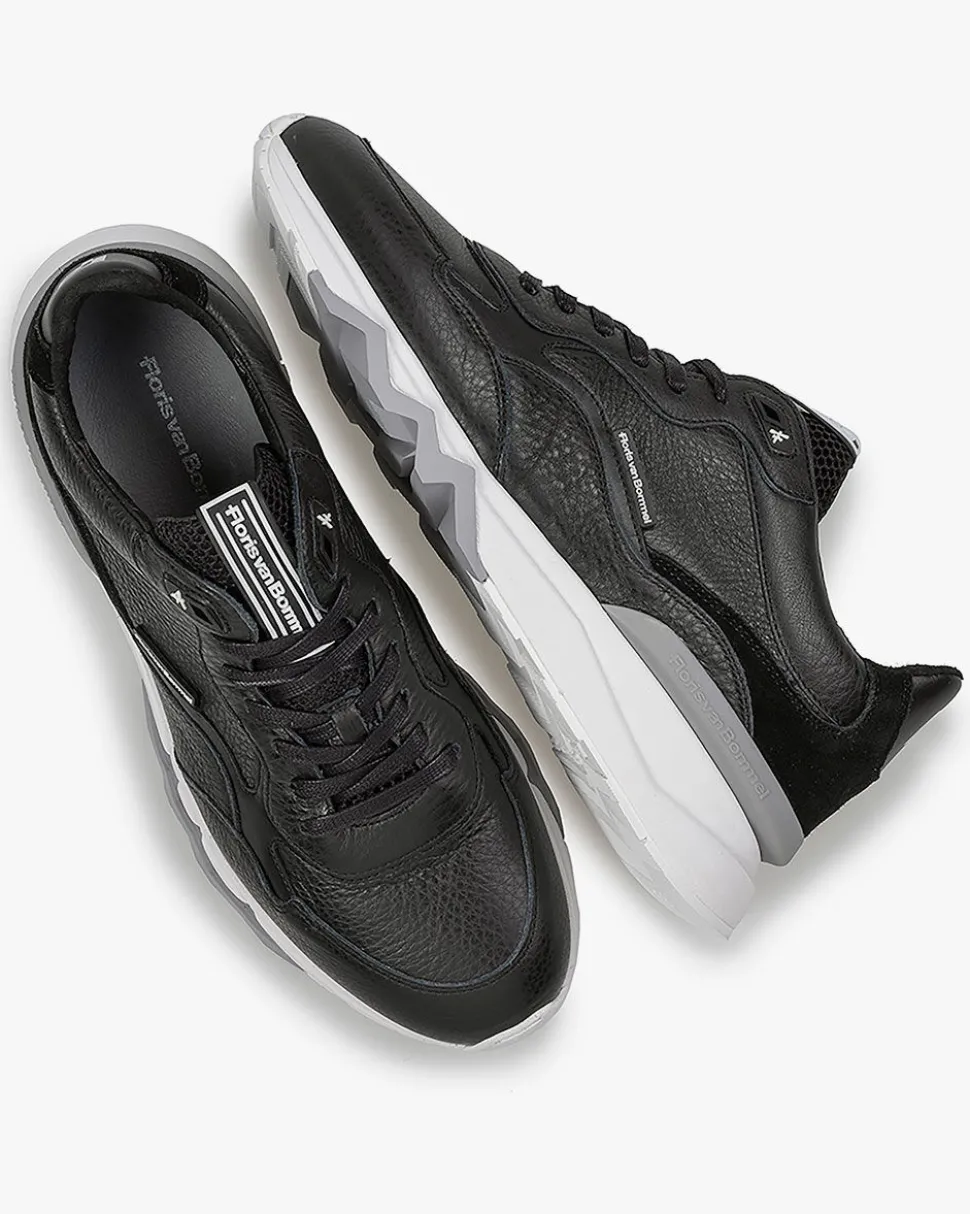 Sneaker>Floris van Bommel De Zager 02.44 Schwarz