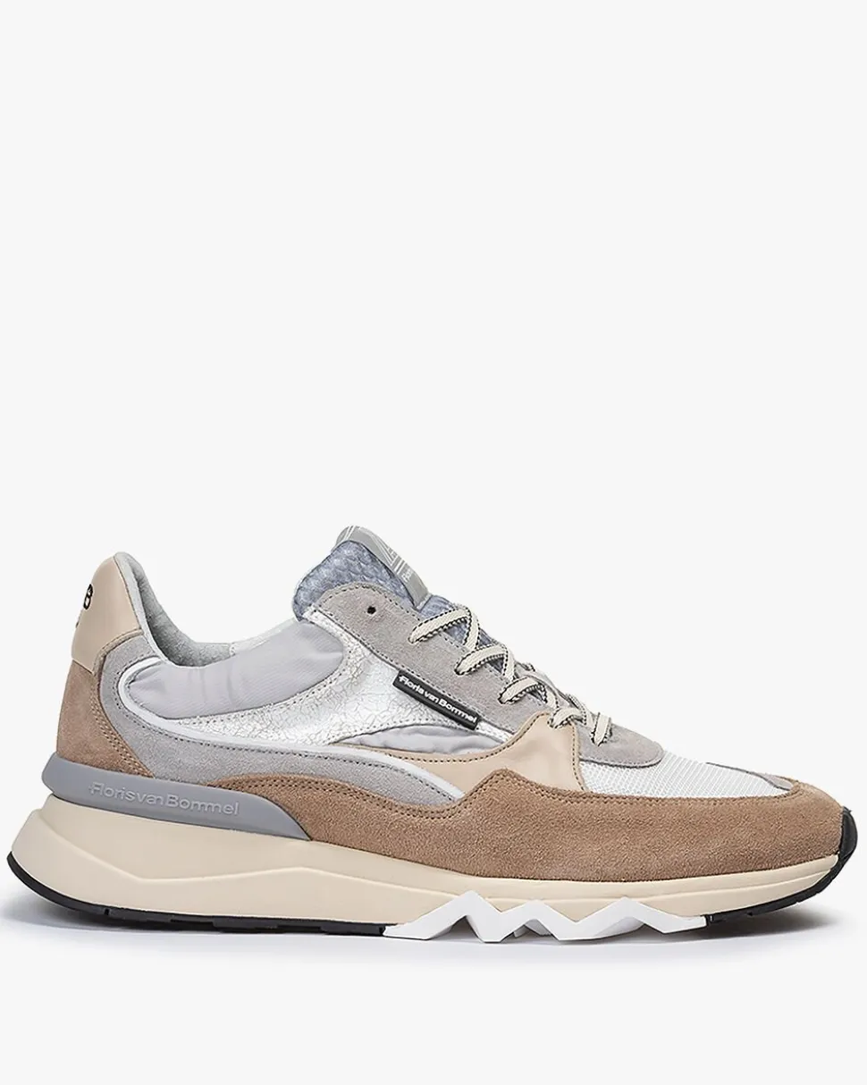 Sneaker>Floris van Bommel De Zager 07.09 Hellbraun