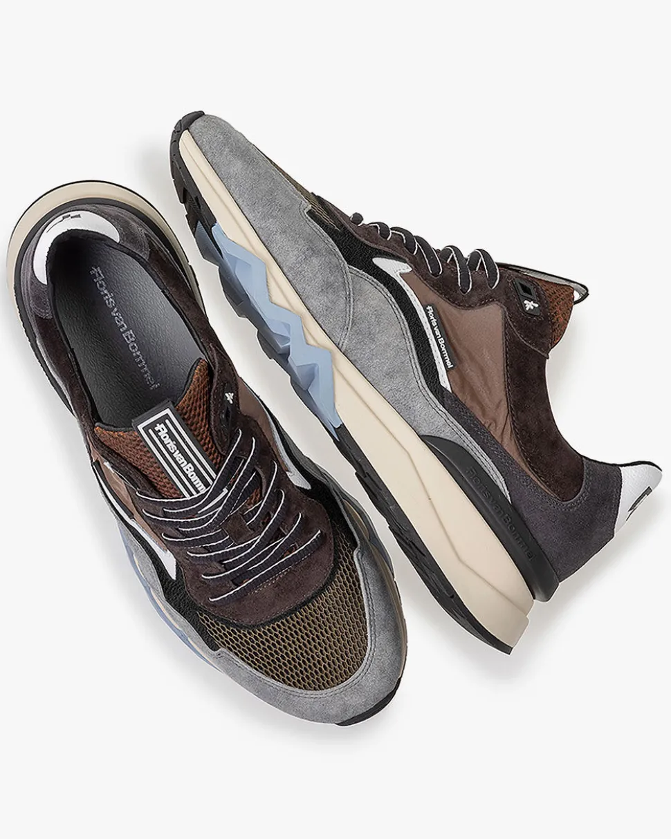 Sneaker>Floris van Bommel De Zager 05.01 Grau kombi
