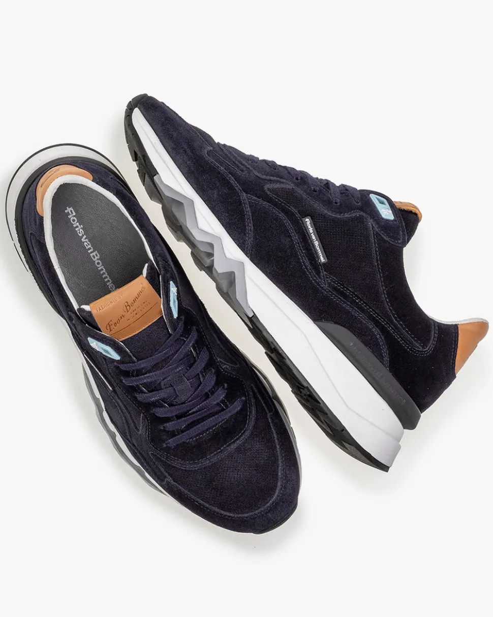 Casual im Büro | Sneaker>Floris van Bommel De Zager 02.18 Dunkelblau