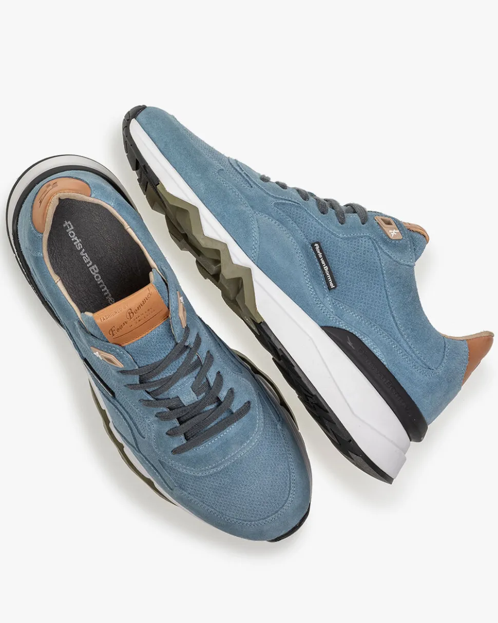 Sneaker>Floris van Bommel De Zager 02.24 Hellblau