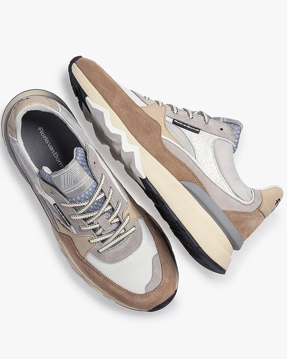 Sneaker>Floris van Bommel De Zager 07.09 Hellbraun
